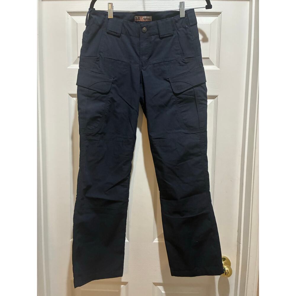 5.11 Tactical Women Stryke Pants Size 4 Navy Blue